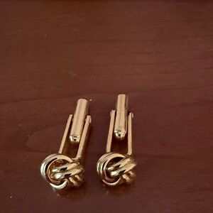 Gold Knot Cufflinks